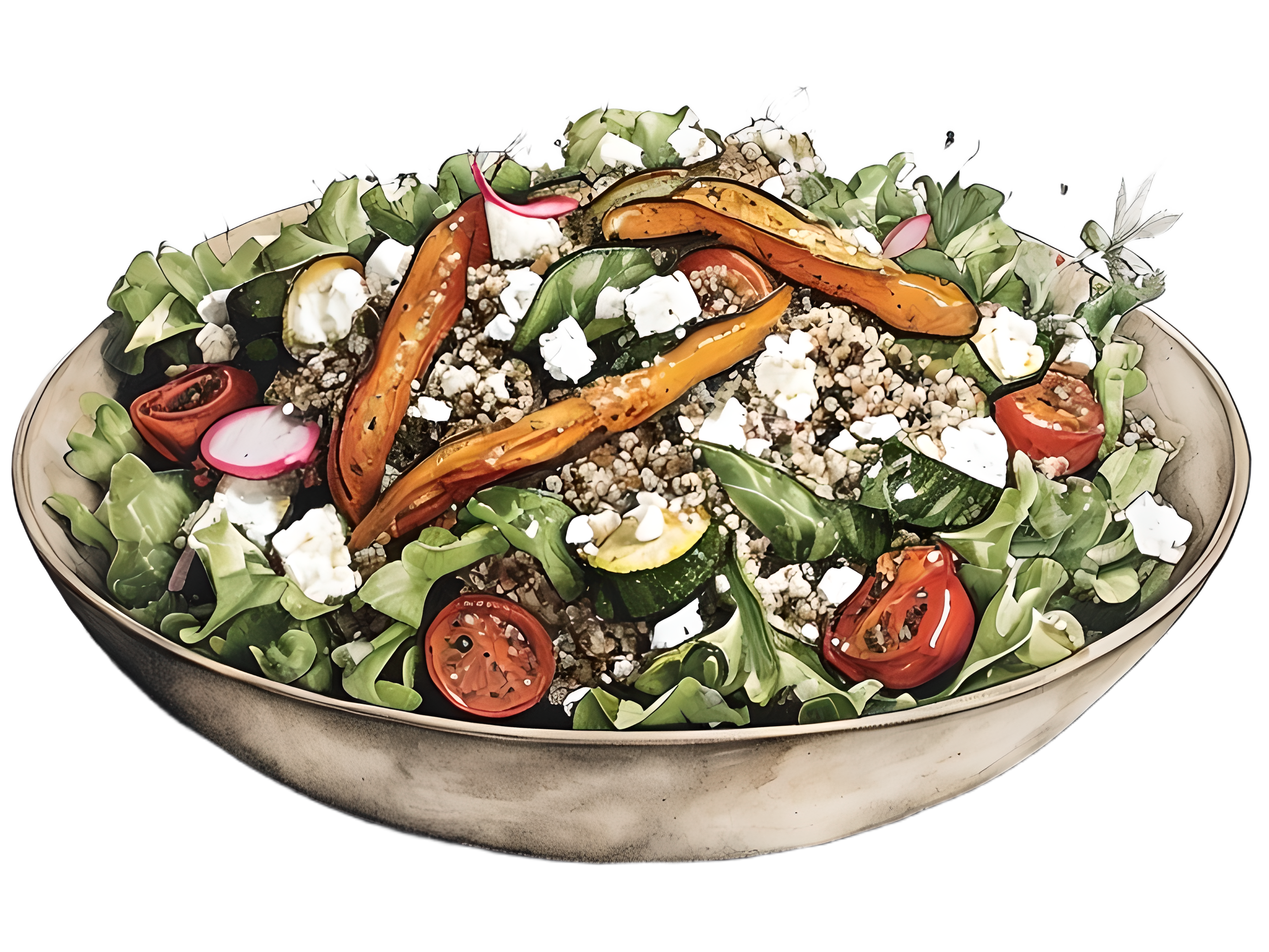 Roasted Vegetable and Quinoa Salad